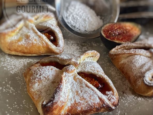 Feuilletés aux figues fraîches