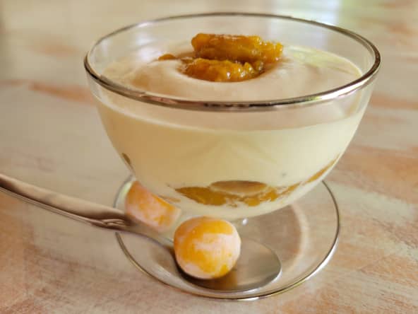 Tiramisu aux mirabelles