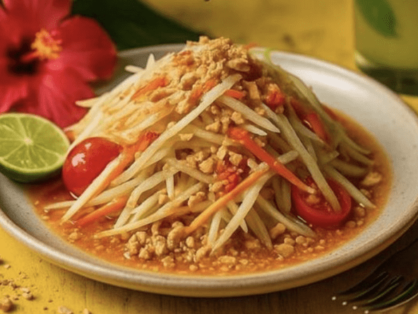 Salade de Papaye Thai : Som Tam