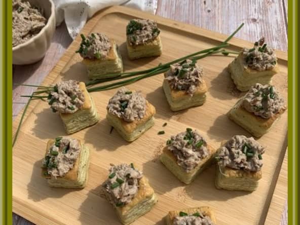 Tartinade de sardine à l’échalote