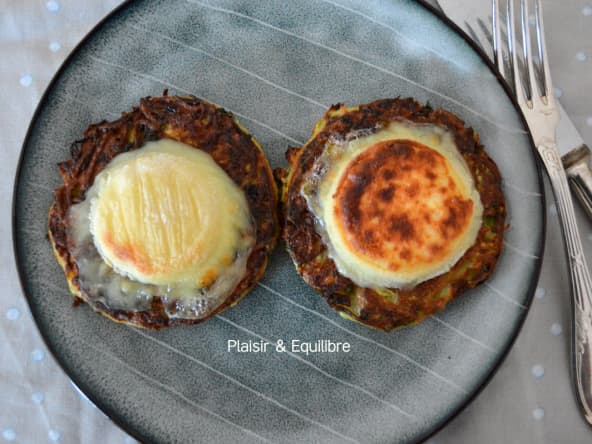 Beignets de courgettes au crottin de Chavignol