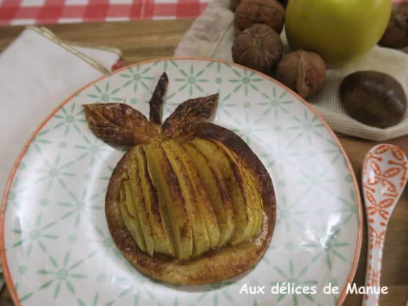 Tartelette pomme à la cannelle