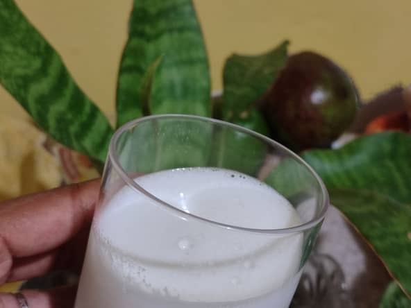 Jus de cacao ou jus de mucilage