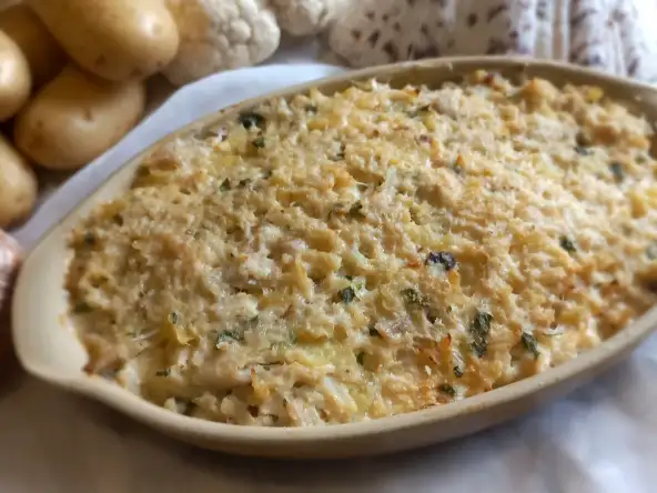 Brandade de cabillaud au chou-fleur