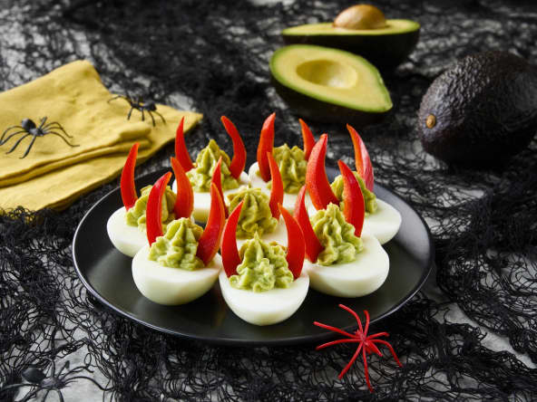 Œufs mimosa diaboliques