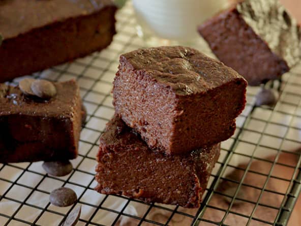 Fondant aux Kakis sans gluten ni lait ni œufs