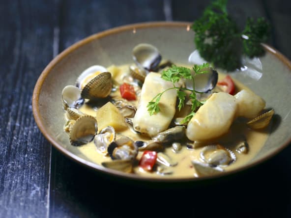 Cazuela aux fruits de mer