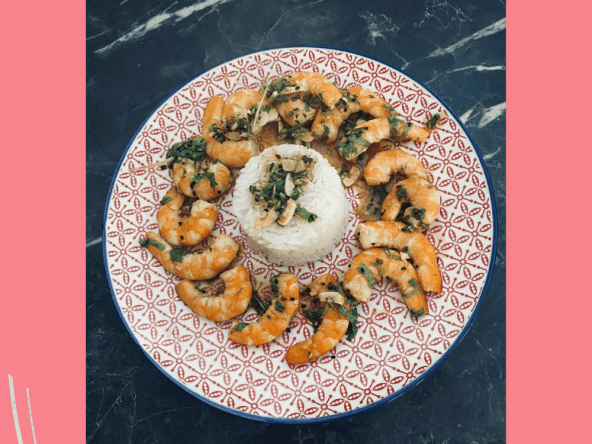 Crevettes à la cambodgienne