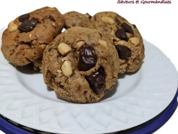 Cookies au chocolat et beurre d'arachide