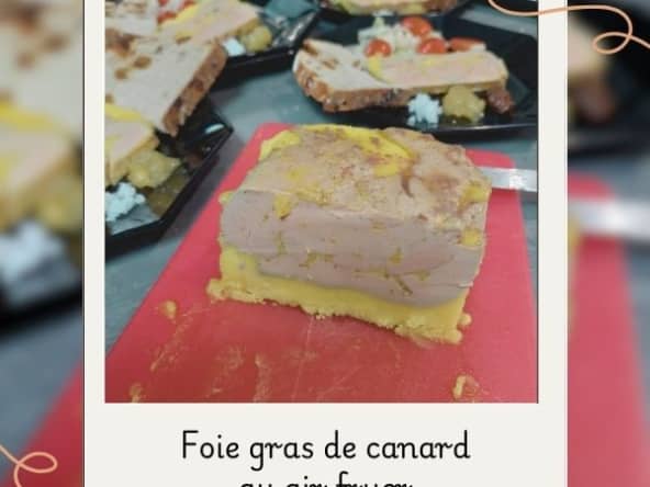 Foie Gras Mi-Cuit au Air Fryer
