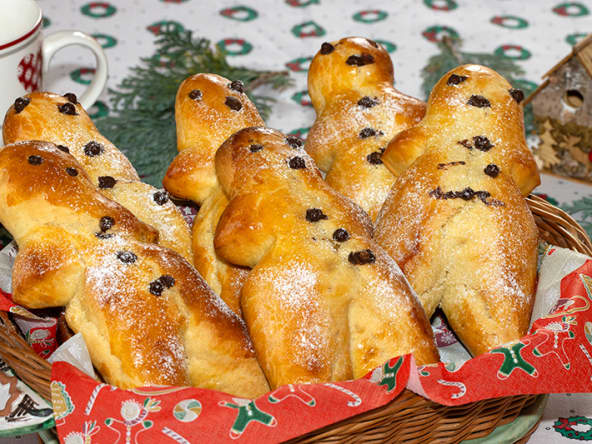 Mannele, le petit bonhomme brioche pour Saint-Nicolas