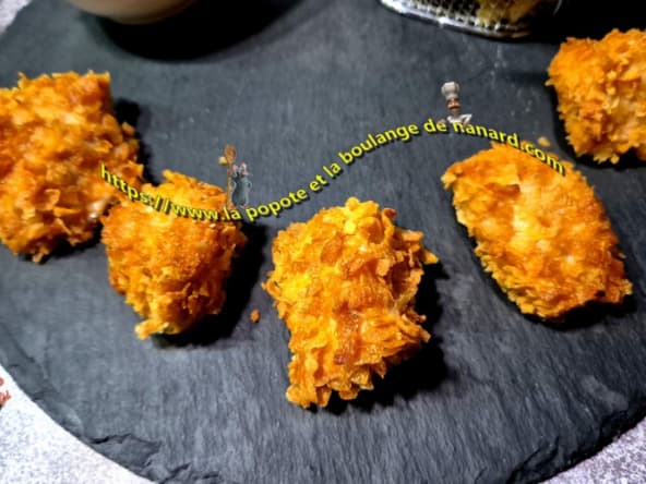Nuggets de poulet aux corn flakes