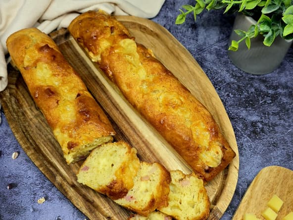 Cake lardons et comté