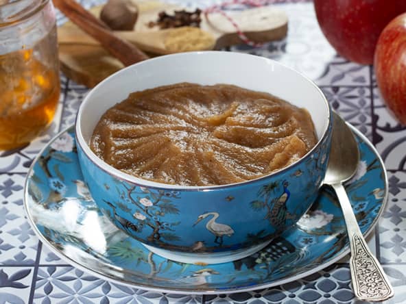 Compote de pommes aux 4 épices