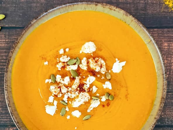 Velouté butternut patates douces