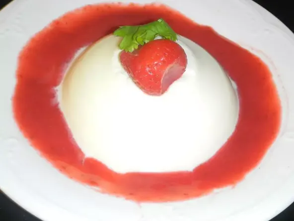 Panna cotta à la vanille