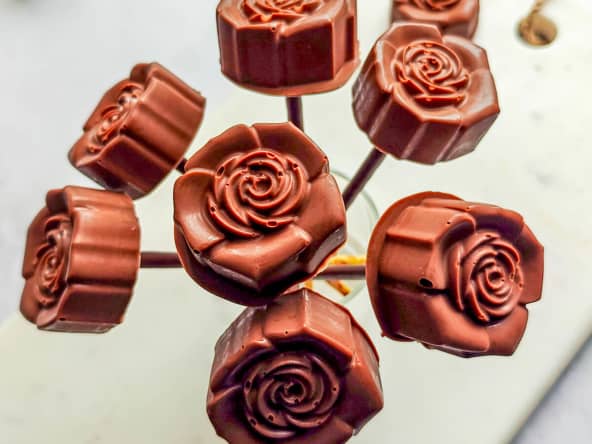 Guimauves maison au chocolat