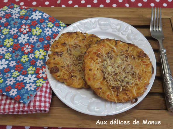 Frittata de pâtes au parmesan et sauce tomate, Big Mamma