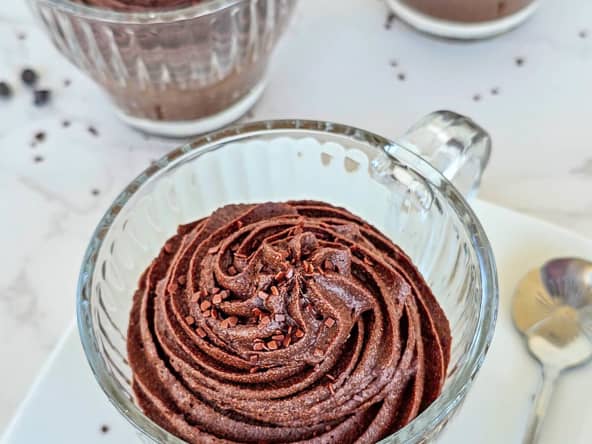 Mousse au chocolat légère