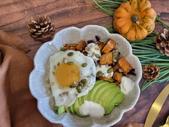 Bowl gourmand d’automne