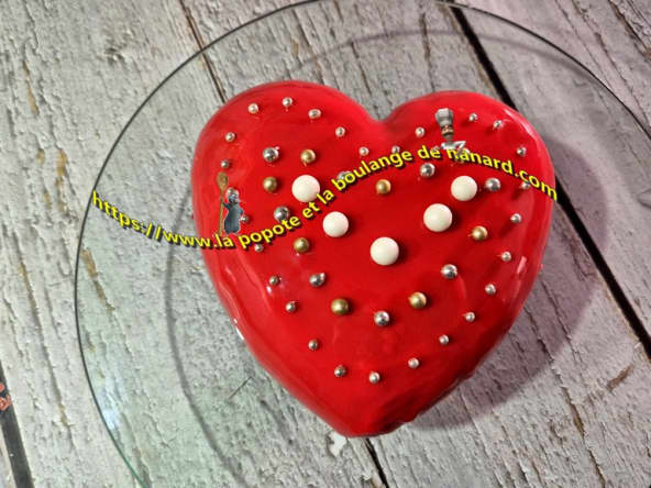 Cœur rouge de la Saint Valentin