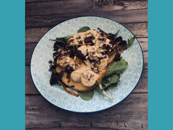 Crêpes vonnassiennes au boudin blanc