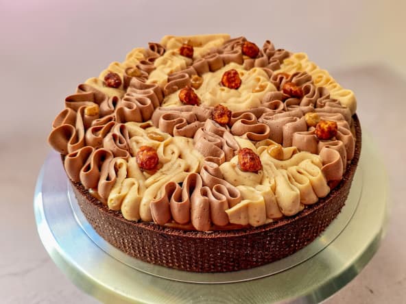 Tarte façon Snickers de luxe