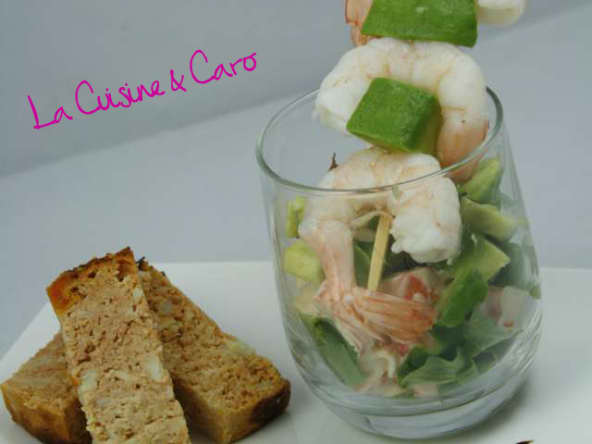 Cocktail Avocat - Crabe