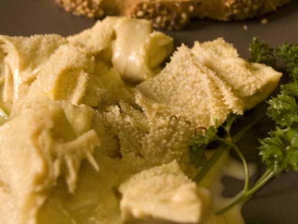 Blanquette de gras double au safran