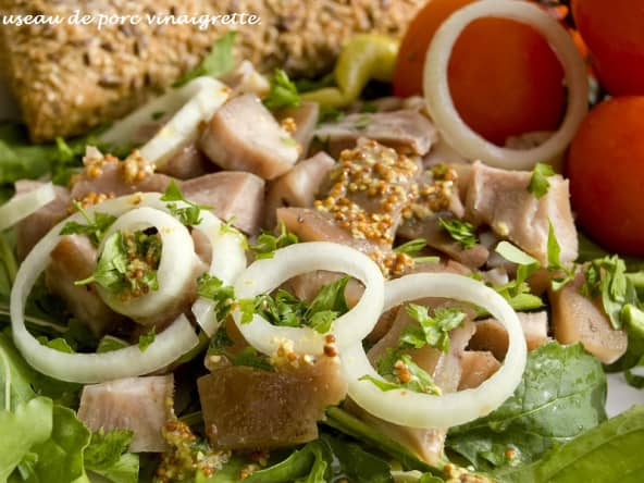 Museau de porc vinaigrette