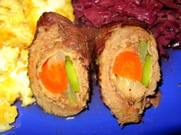 Paupiettes de boeuf allemandes