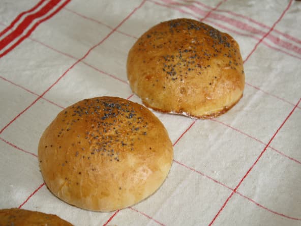 Buns ou les petits pains à burgers