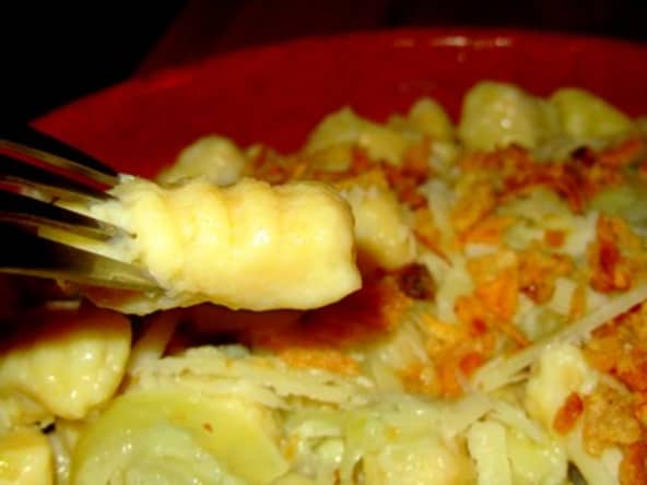 Gnocchi de pommes de terre aux fromages de brebis