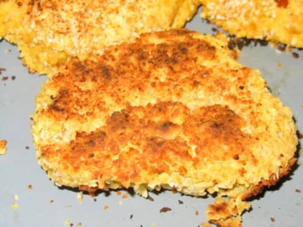 Galettes de pois chiche au sésame et aux épices