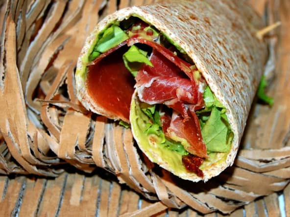 Street food: wrap au jambon portugais