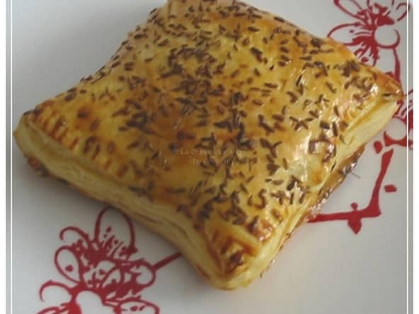 Feuilletés au Munster et au Cumin