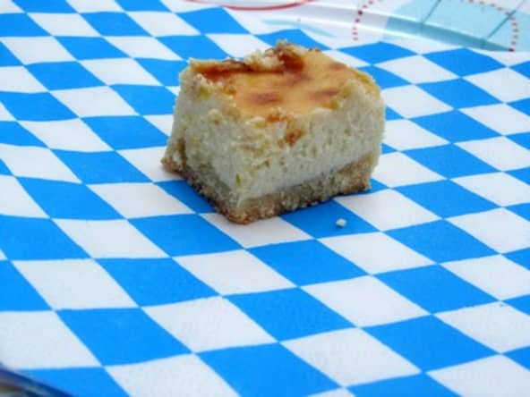 Flaune du Larzac au citron (Aveyron)