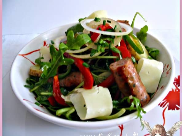 Salade Folle de Roquette et Chipolatas