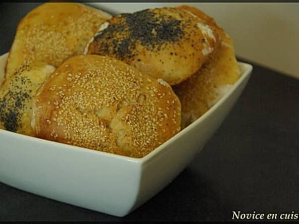 Petits pains au pavot et au sésame