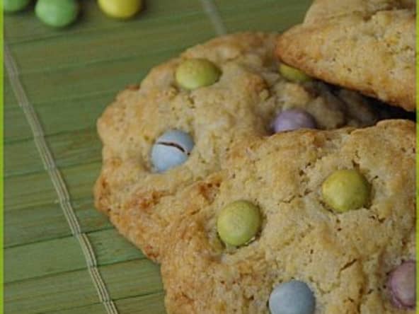 Cookies au chocolat blanc et aux Smarties ®
