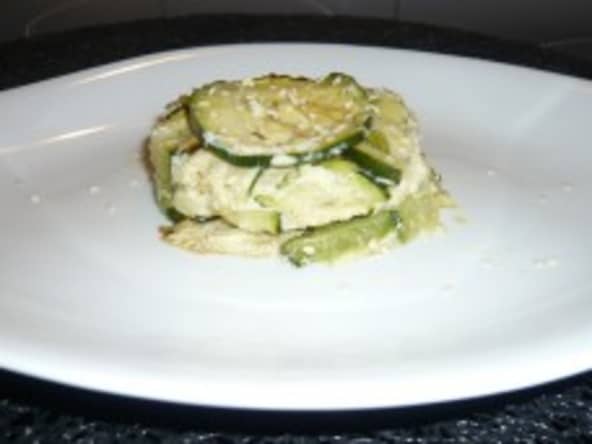 Gratin de courgettes au cumin