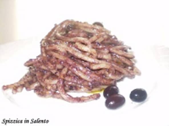 Pâtes au Pesto D'Olives Noires