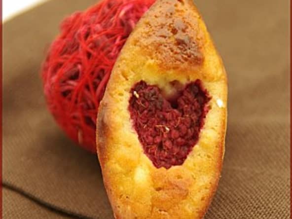 Barquettes light miel et framboises