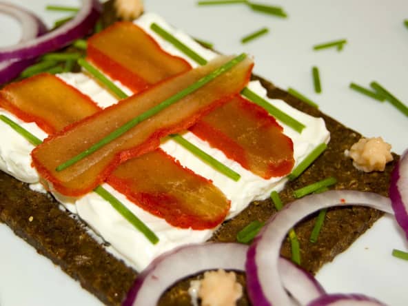 tartine aux oeufs de merlu