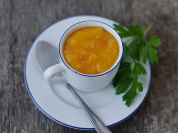 Soupe de carottes au cumin