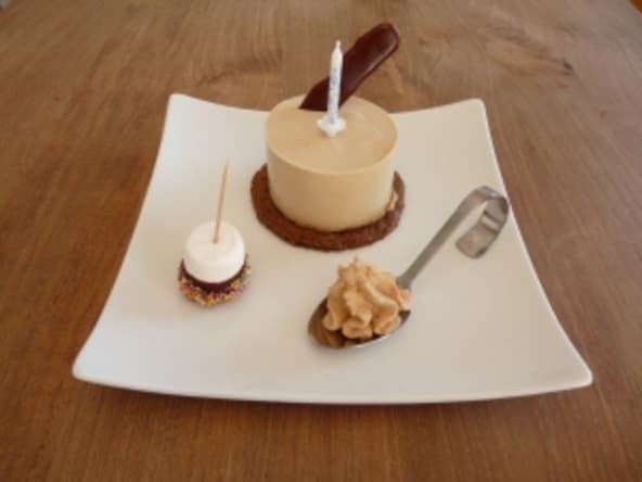 Cheesecake au nougat à l’agar agar