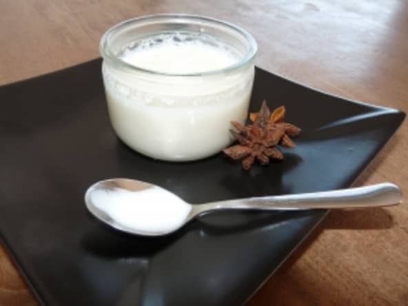 Yaourts à la badiane (anis étoilé)