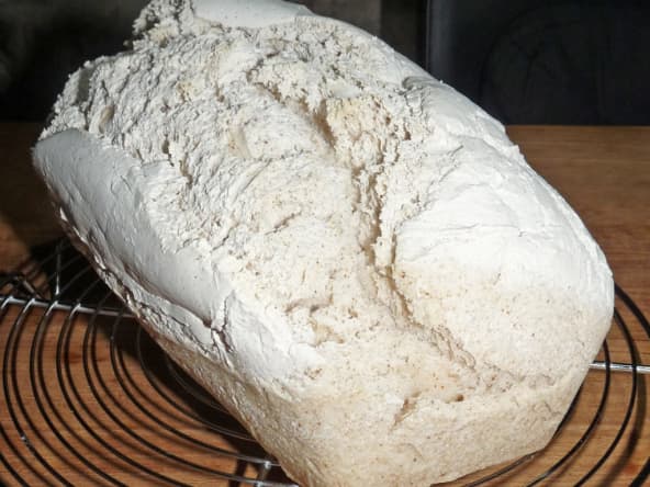 Pain maison “gluten free” avec le mélange pour pain sans gluten de la Migros