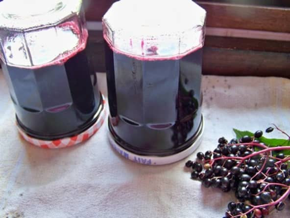 Confiture de sureau faite maison