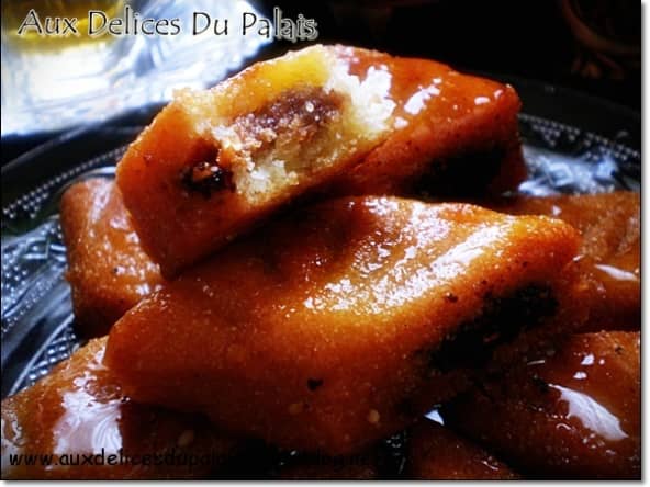 Makroud aux dattes et aux amandes (ou makrout)